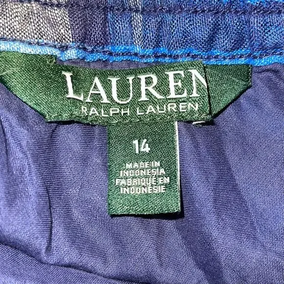 Ralph Lauren Linen Asymmetrical Skirt SZ 14 NWT!! - Picture 4 of 7